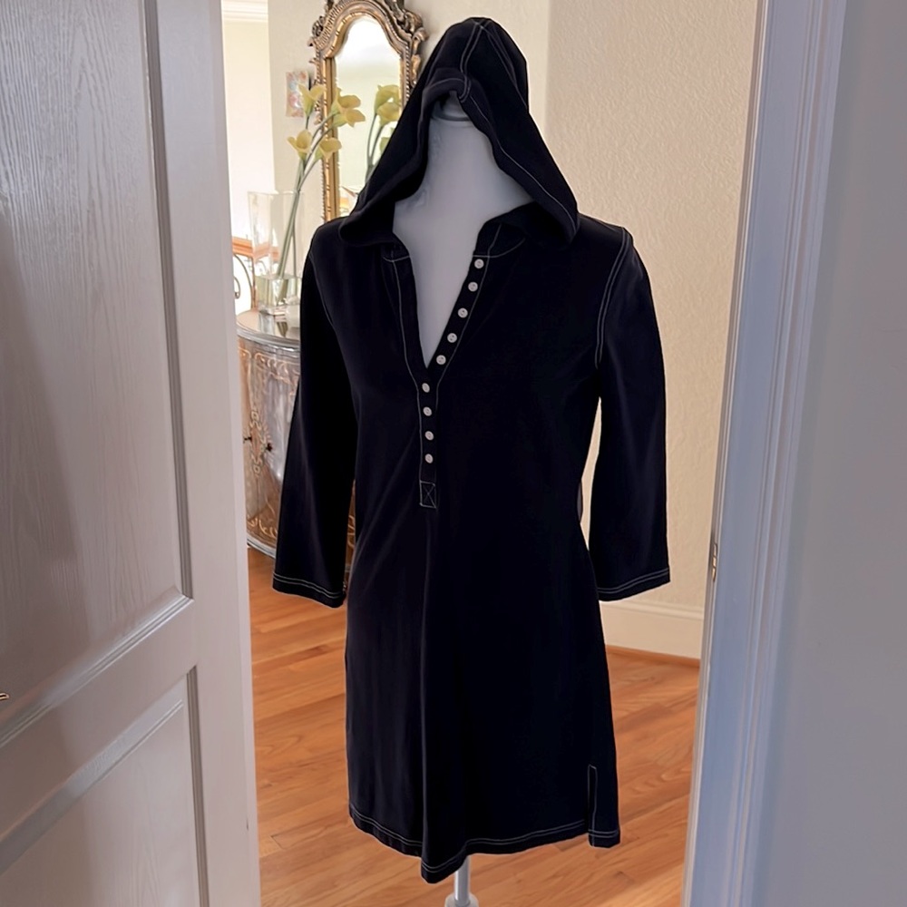 JCrew navy blue coverup Sz M